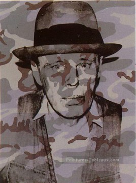  Warhol Lienzo - Joseph Beuys en Memoria de Andy Warhol